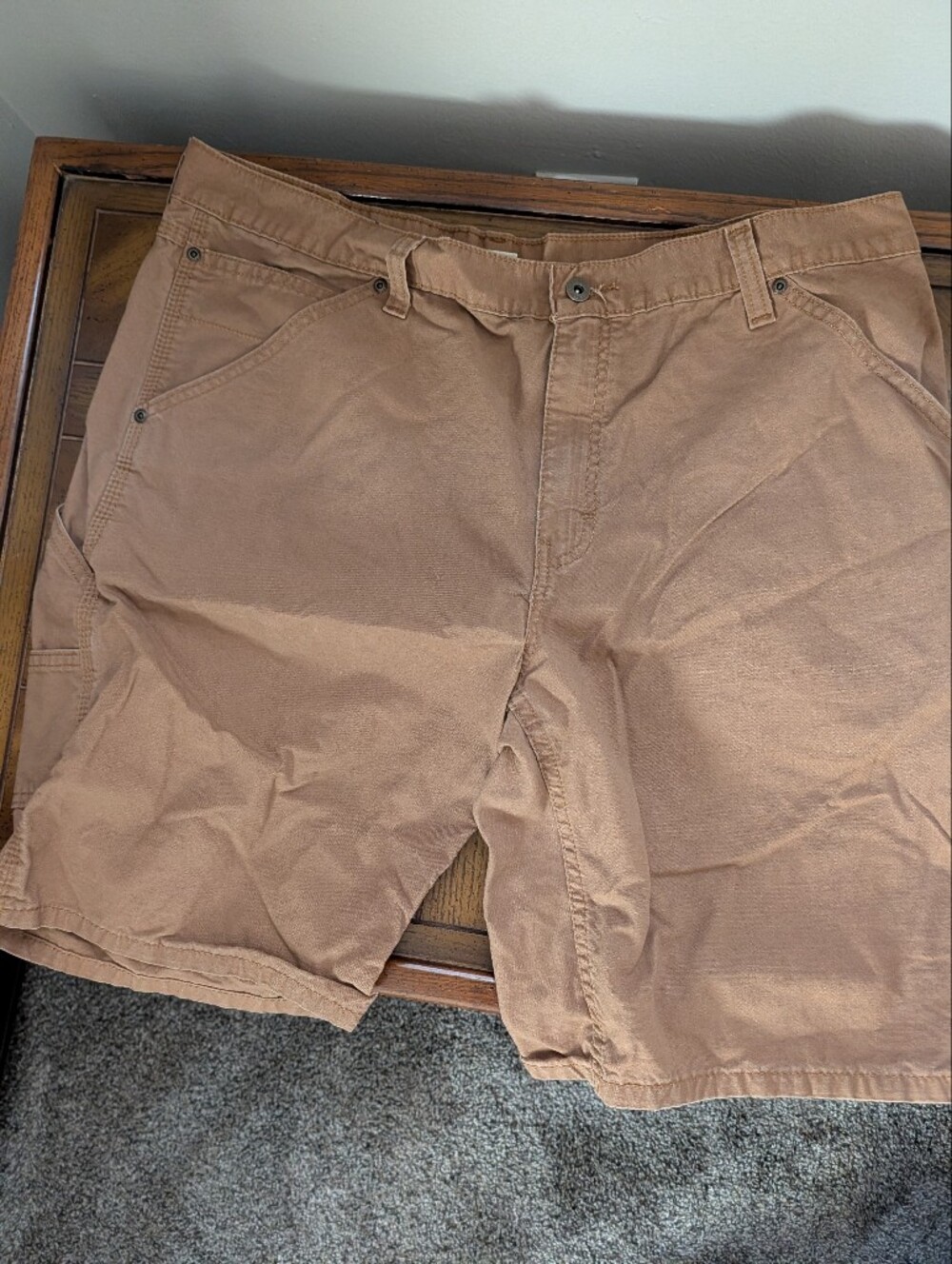 Faded Glory Tan/Camel Men’s Casual Shorts